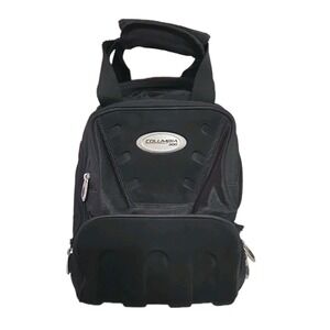 Columbia 300 Single Bowling Ball Bag Tote Black Padded Case External Pockets‎